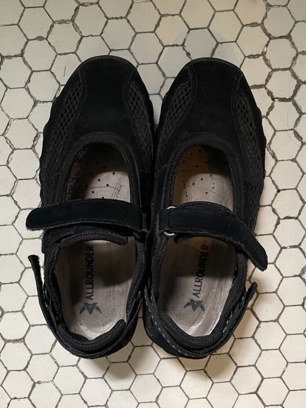 Mephisto Allrounder Black Flats